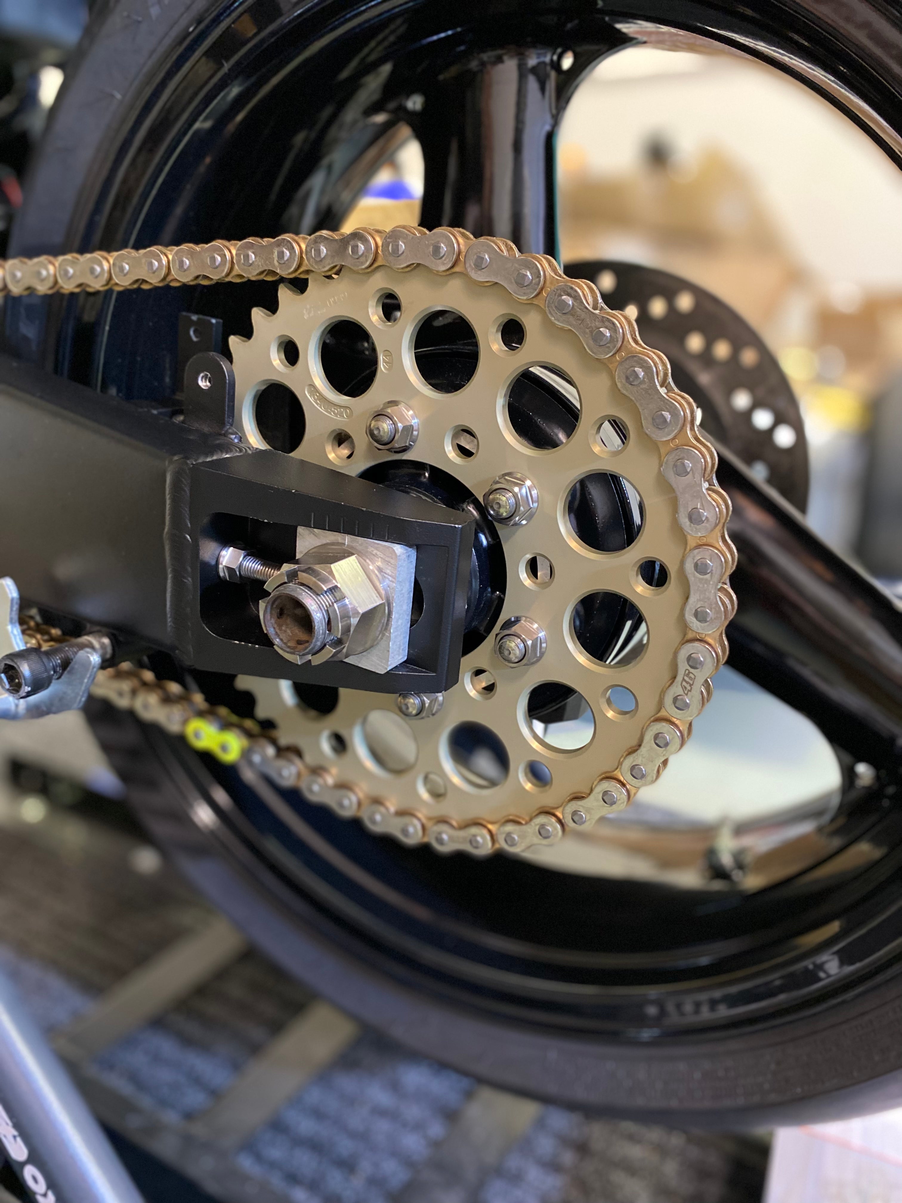 M10x1.25mm Sprocket Nut Kit 5 Pack