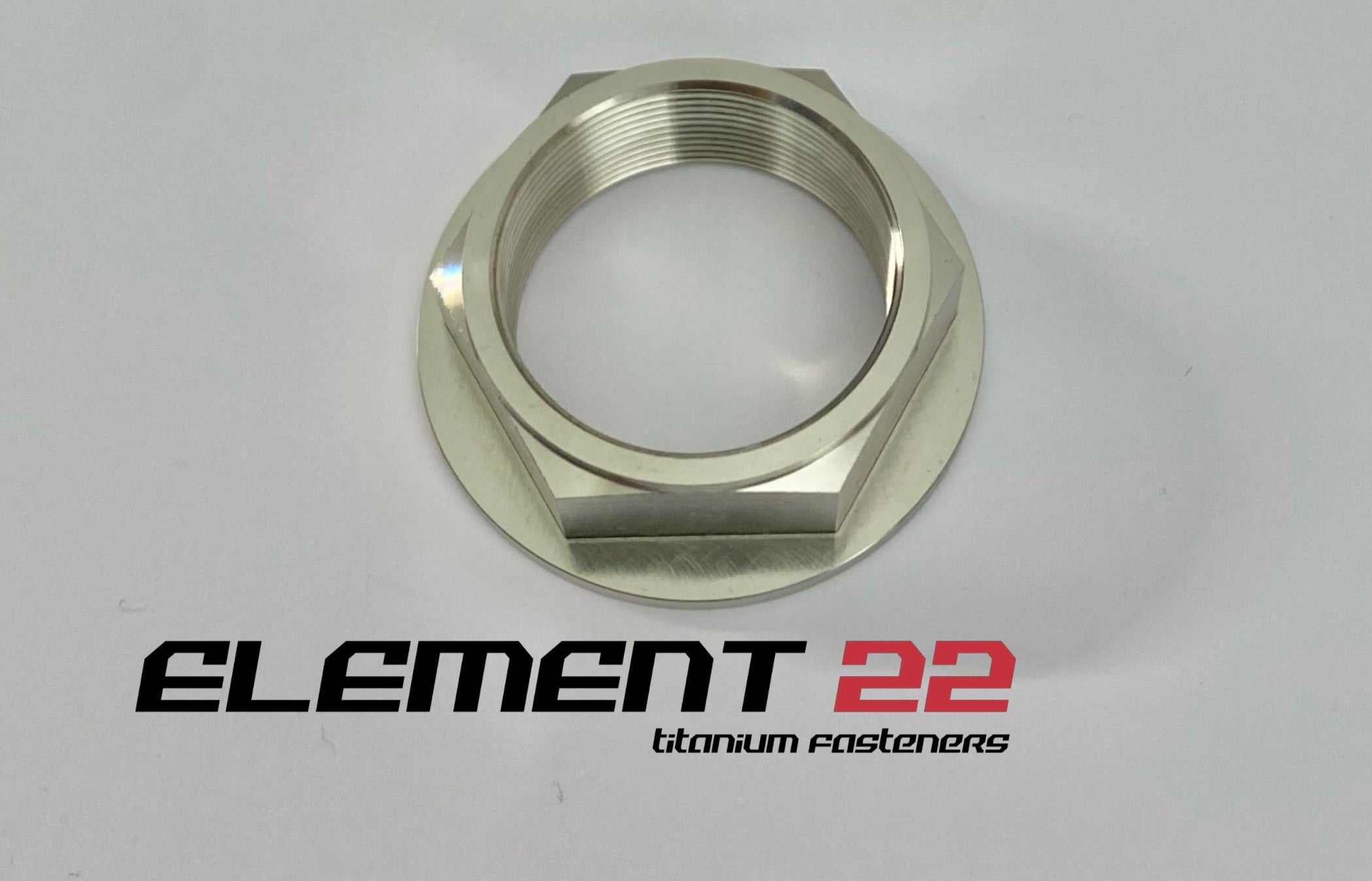 Flanged Hex Nut Titanium Grade 5 (Ti-6Al-4V)