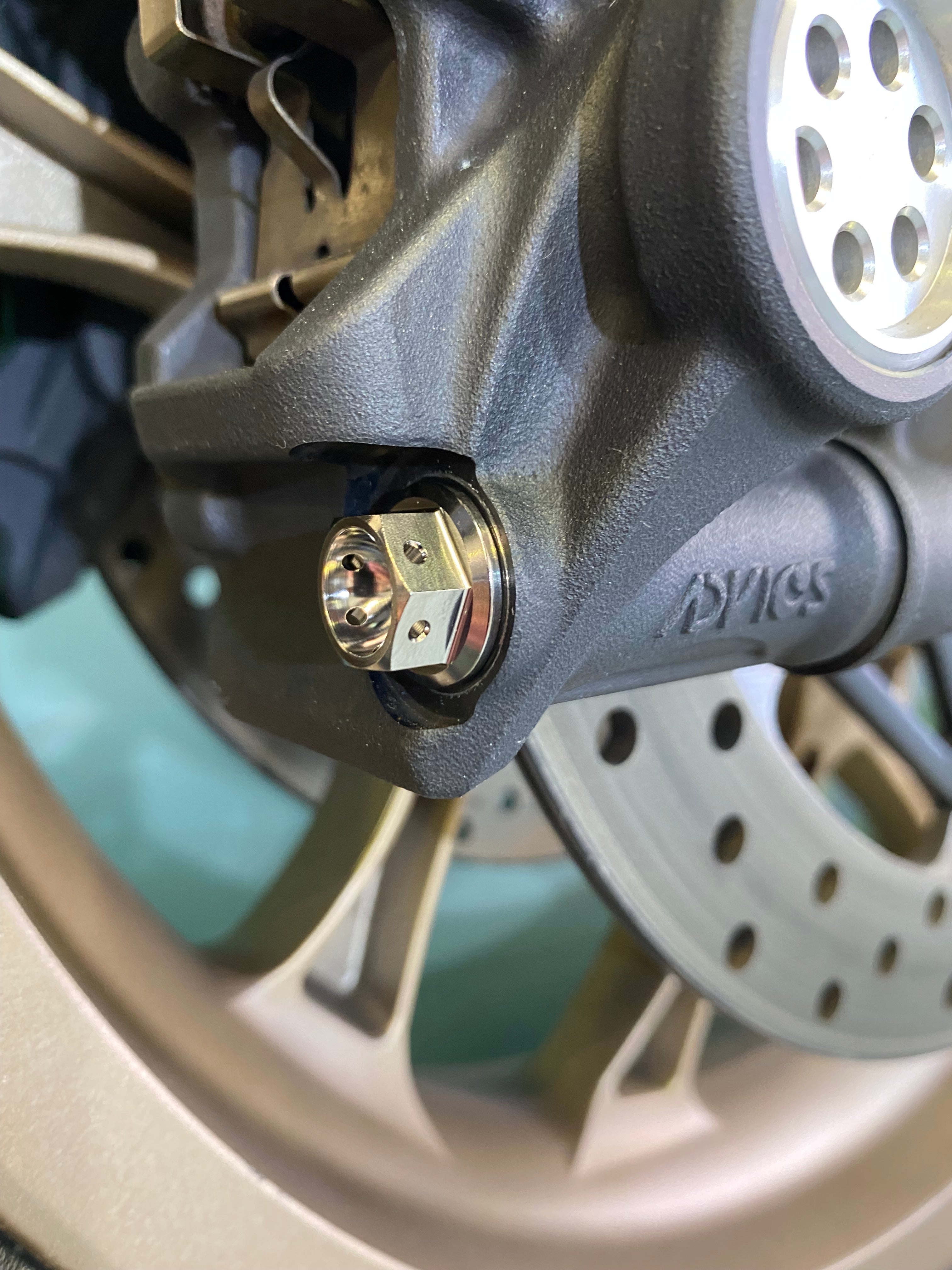 M10x60mm Race Drilled Front Brake Caliper Bolt Kit 4 Pack