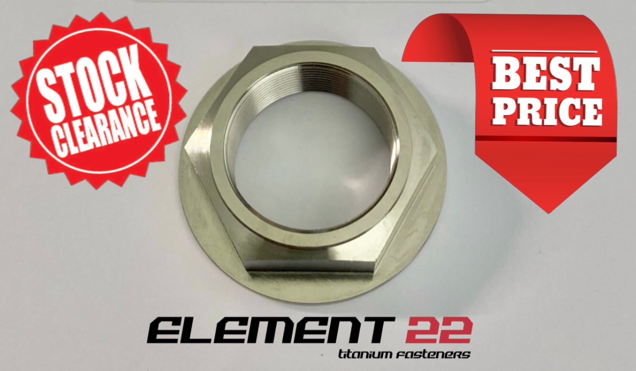 M28x1.00mm Headstem Nut Custom 1 Pack