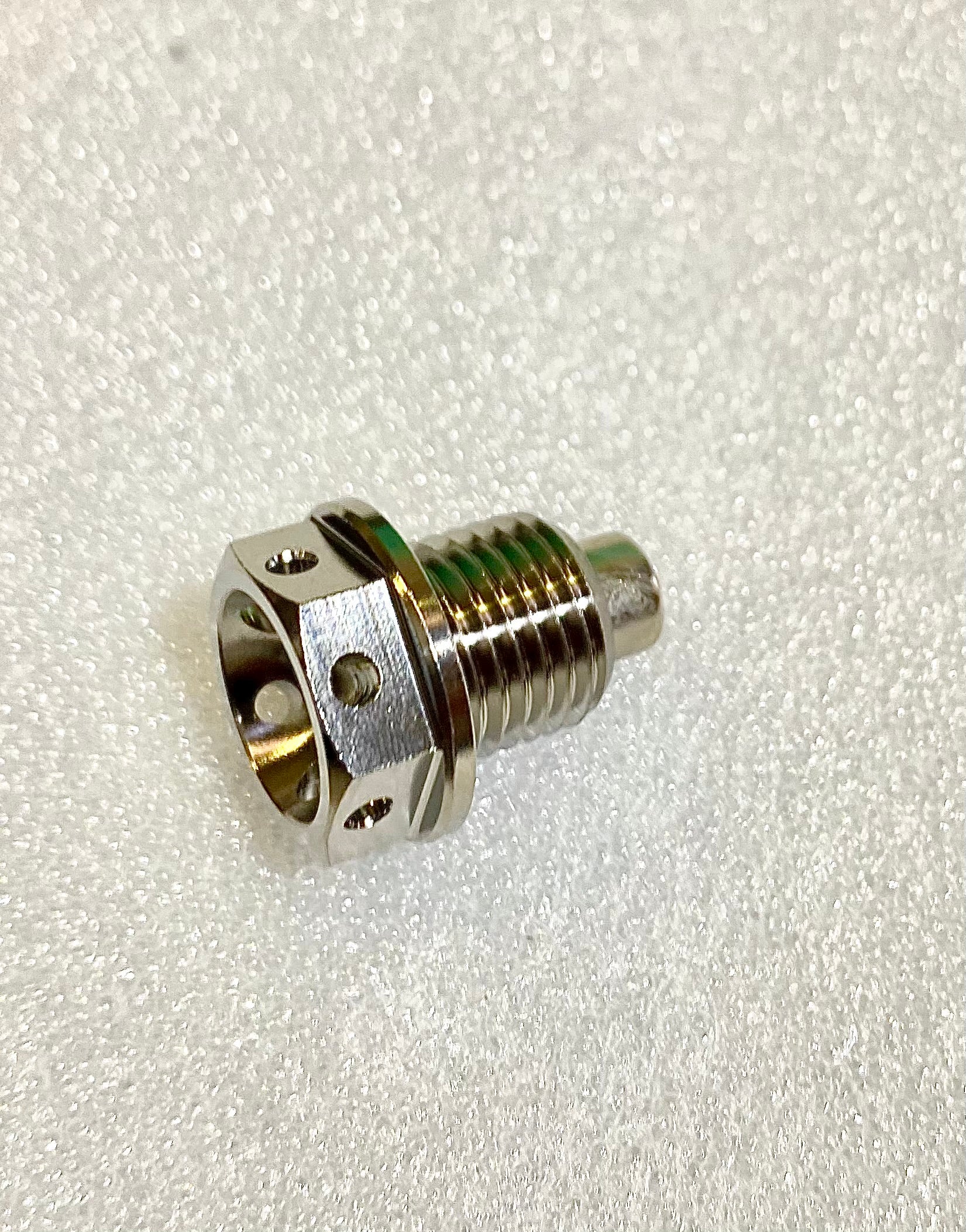 M12x1.5mm Titanium Magnetic Sump drain bolt Race Drilled