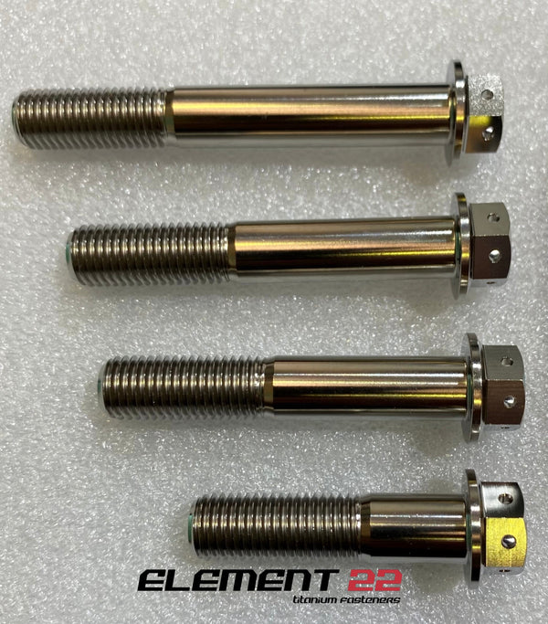 M10x1.25 titanium bolts motorcycle front brake caliper bolts