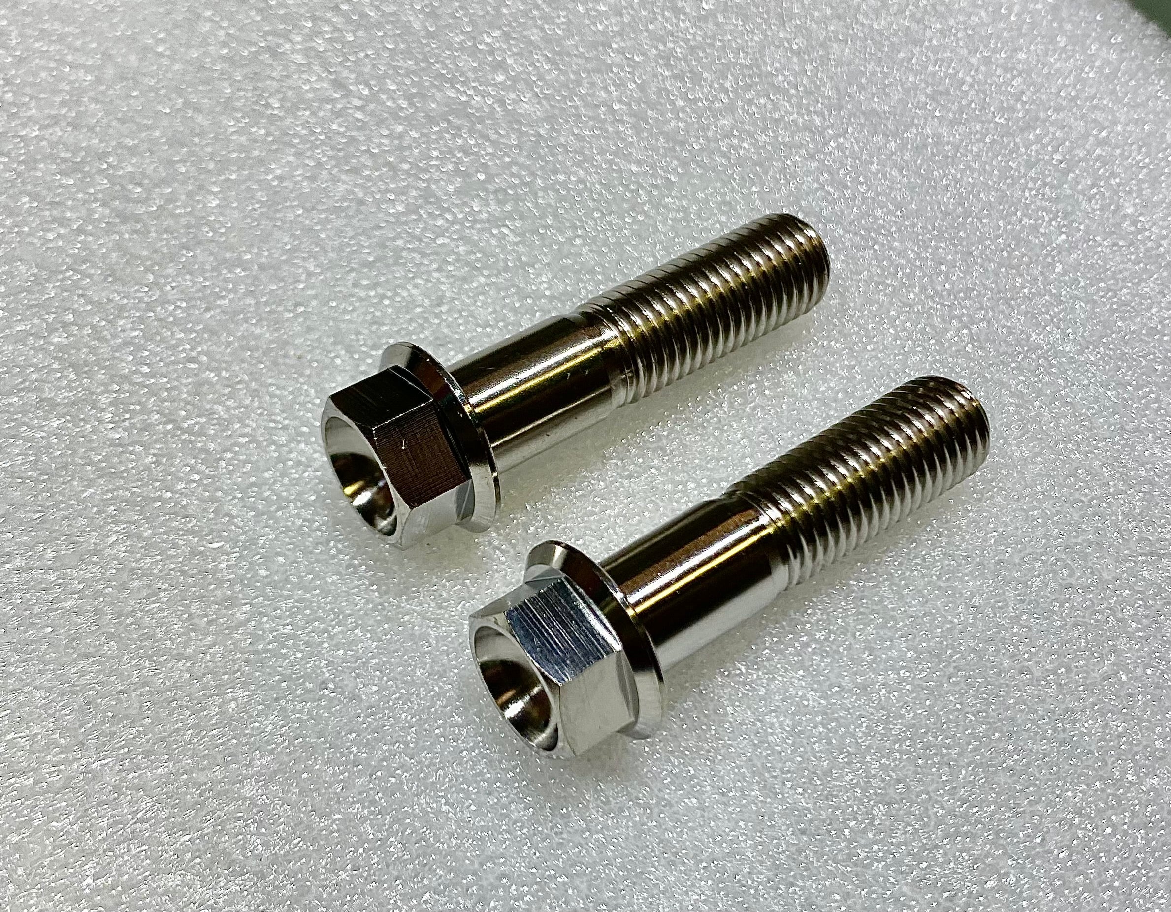 M10X40MM Titanium Flanged Hex Bolts (1.25MM)