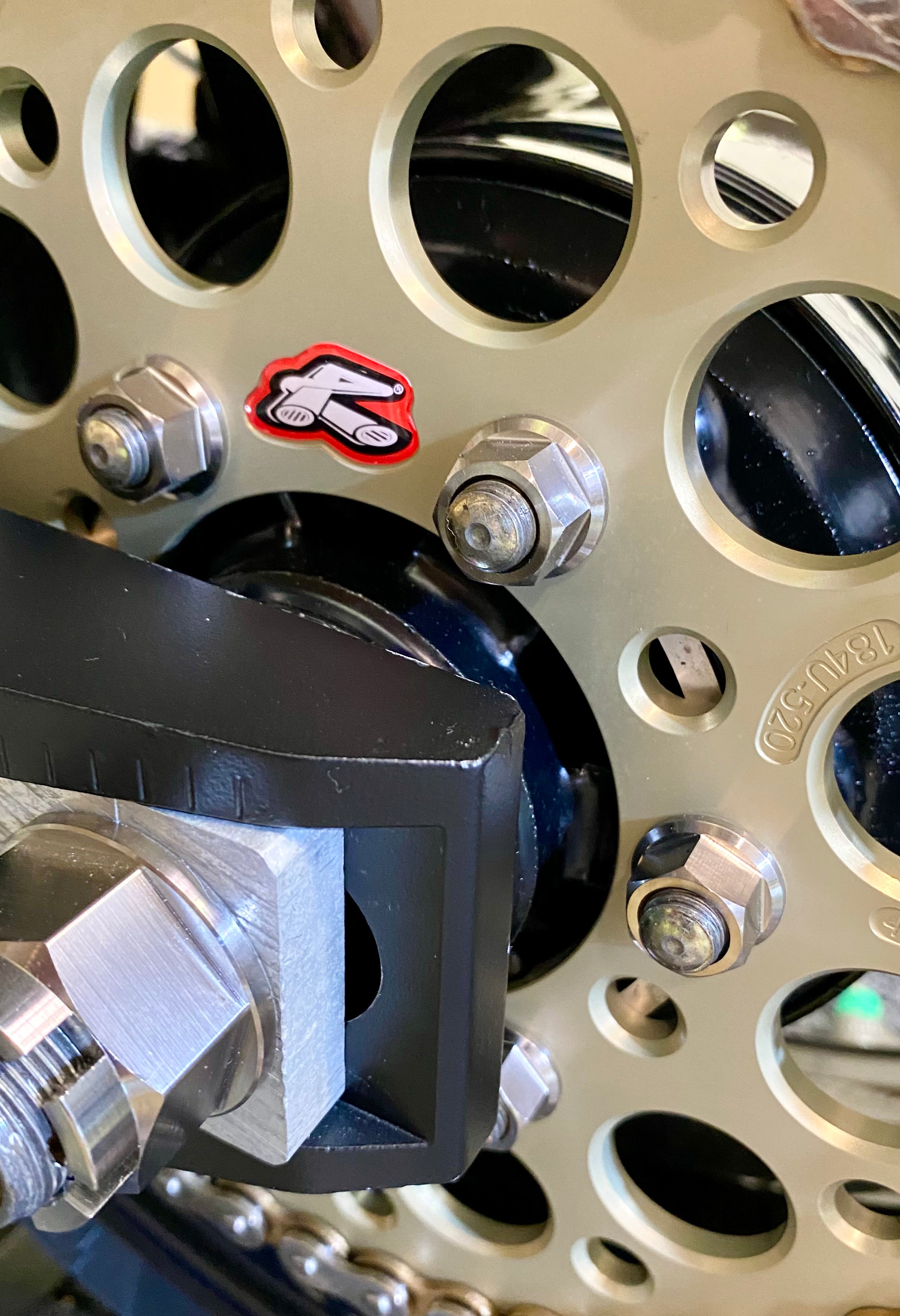 M10x1.25mm Sprocket Nut 1 Pack