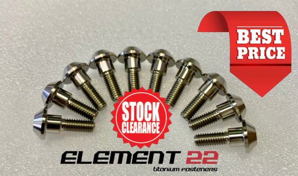 Disc Bolts – Element 22 Titanium Fasteners